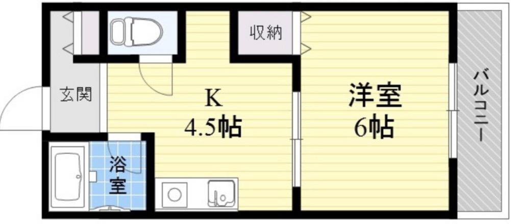 ゆう3の間取り図