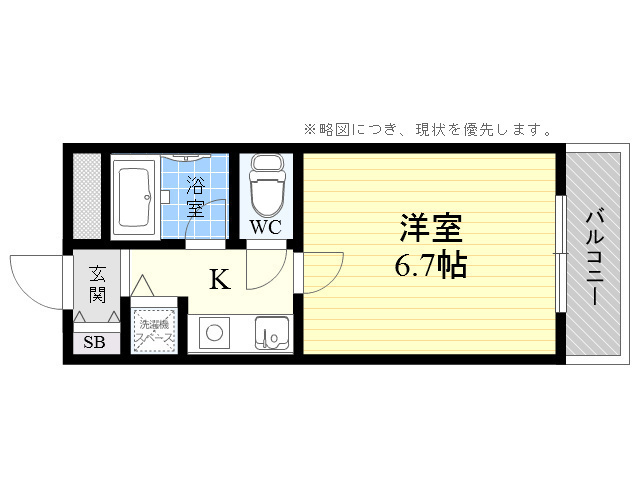 ゆう5の間取り図